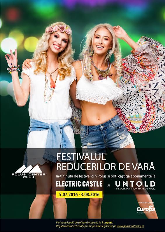 Festivalul reducerilor de vară de la Polus aduce bilete la festivalurile de muzică ale verii (P)