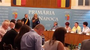Claudia Anastase, în lacrimi la Consiliul Local 