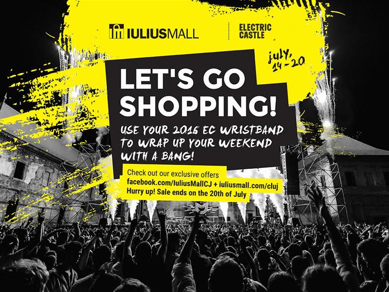 Mergi la Electric Castle? Bucură-te de promoţiile special dedicate pasionaţilor de muzică din magazinele Iulius Mall Cluj (P) 