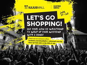 Mergi la Electric Castle? Bucură-te de promoţiile special dedicate pasionaţilor de muzică din magazinele Iulius Mall Cluj (P) 