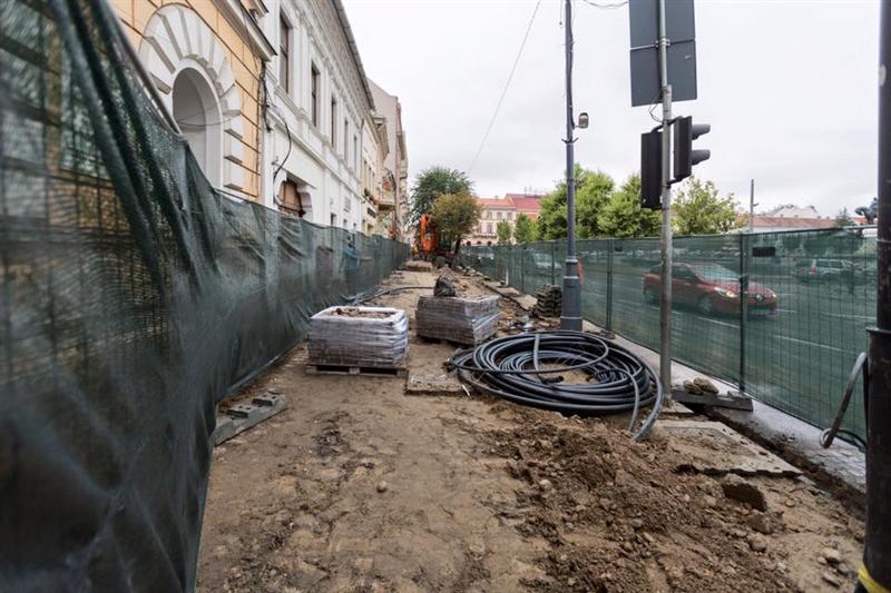 FOTO Au început lucrările în Piaţa Unirii. Cum va arăta 