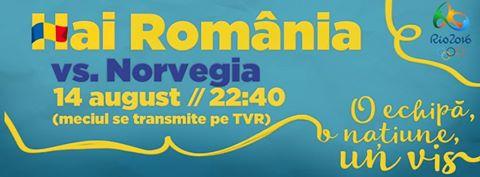 Programul românilor în ziua a 9-a la Jocurile Olimpice. Evenimentul numărul 1, partida de handbal România - Norvegia, ora 22:40