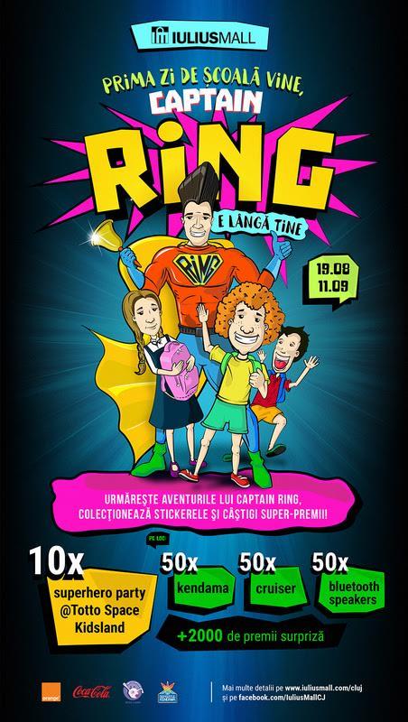 Ring! Iulius Mall te pregăteşte de şcoală cu zece petreceri superhero şi alte premii cool (P)