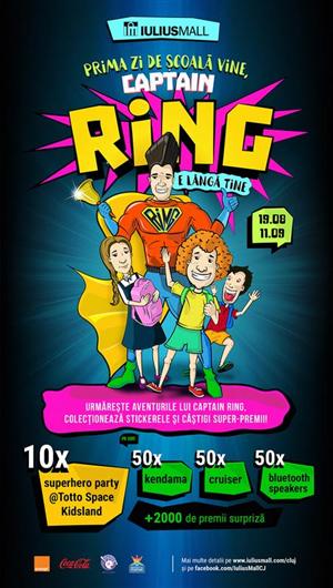 Ring! Iulius Mall te pregăteşte de şcoală cu zece petreceri superhero şi alte premii cool (P)