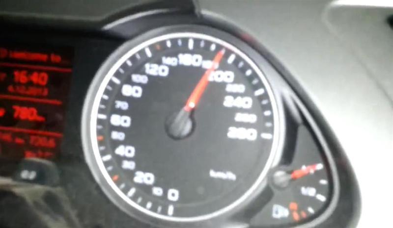 Şofer prins pe Autostrada Turda-Borş în timp ce conducea cu peste 200 de kilometri pe oră