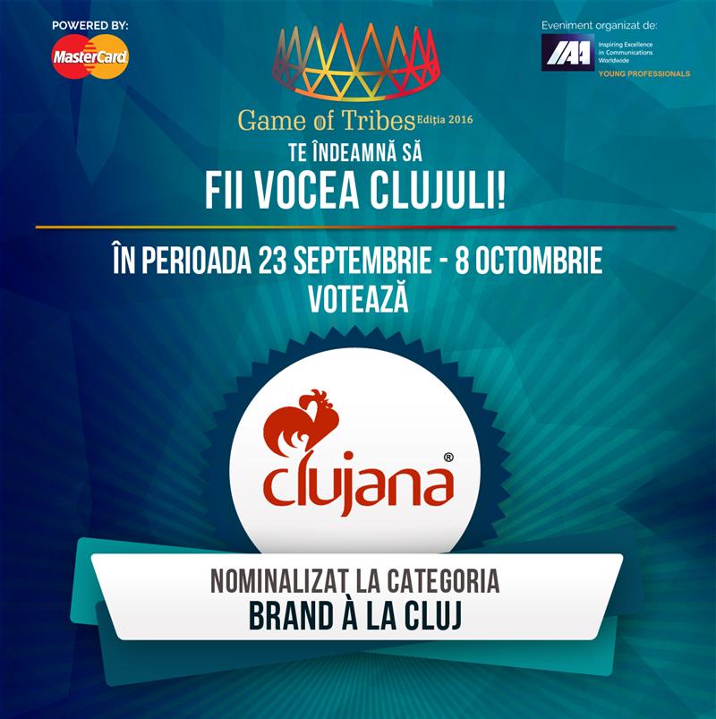 Clujana, nominalizată la categoria 