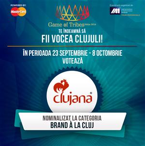Clujana, nominalizată la categoria 