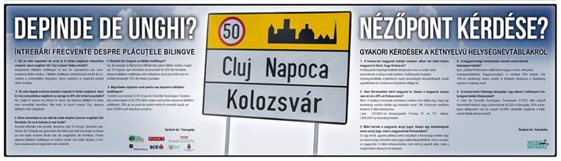 Încă o etapă în războiul plăcuţelor bilingve. Tensiuni la sediul CTP