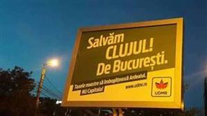 Panourile UDMR cu mesajul 
