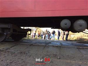 O fetiţă a căzut din tren, lângă Cluj. Totul s-a petrecut sub ochii mamei FOTO/VIDEO