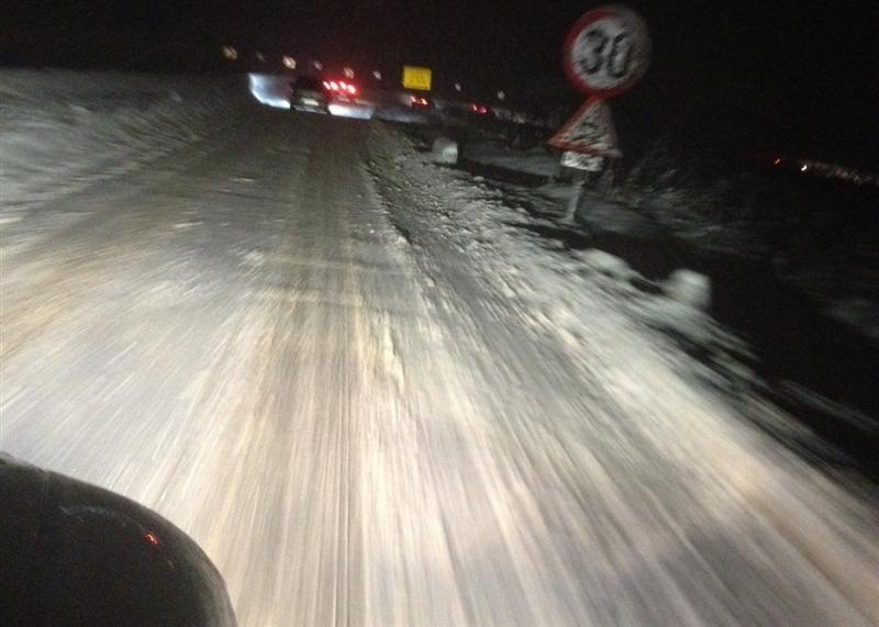 Amenzi la Cluj pentru drumuri nedeszăpezite