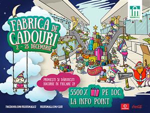 La Iulius Mall Cluj s-a deschis fabrica de cadouri: peste 5.000 de premii sunt oferite clineţilor (P)