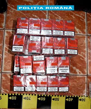 Şase persoane reţinute pentru contrabandă la Cluj. Peste 76.000 de ţigarete confiscate