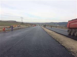Cei 15 km de autostradă ai lotului 2 Lugoj-Deva, în curs de finalizare