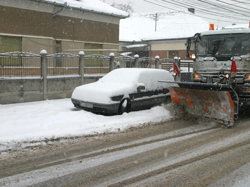 CNAIR a atribuit contracte de deszăpezire de 24,52 milioane de lei