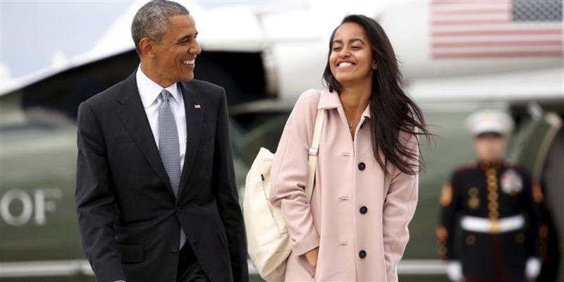 Una din fiicele fostului președinte american Barack Obama, interesată de showbiz