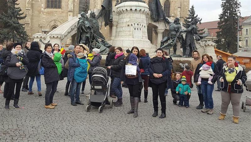 Proteste anticorupţie la Cluj, 