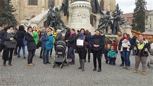 Proteste anticorupţie la Cluj, 