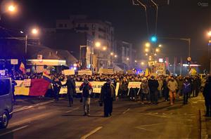 Cum arată un protest cu peste 30.000 de participanţi. La Cluj VIDEO 