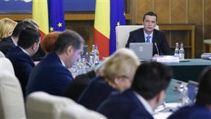 Şedinţă de Guvern de urgenţă, la ora 14.00, pentru OUG 13