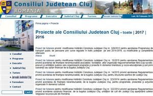 Regulamentele de acordare a finanțărilor nerambursabile, în dezbatere publică la CJ Cluj