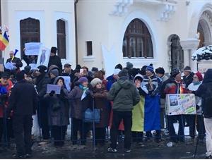 A cincea zi de proteste la Palatul Cotroceni