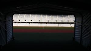 Cum arată gazonul de pe Cluj Arena cu o lună şi jumătate înainte de România - Danemarca GALERIE FOTO