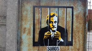 Dragnea, efectul Soros. Protest prin artă