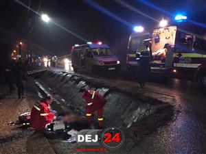 Accident mortal în Cluj. Victima mai avea câţiva metri până să ajungă acasă