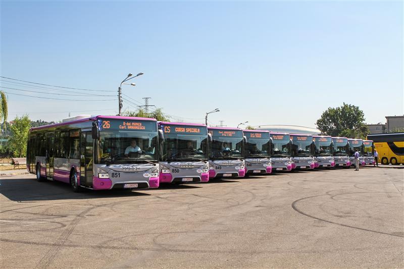 Mov x 50. Start la licitaţia cu multe autobuze