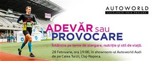 Adevăr sau provocare - Întâlnire pe teme de alergare, nutriţie şi stil de viaţă (P)