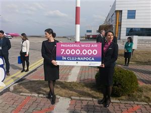 7 milioane de pasageri Wizz Air pe aeroportul din Cluj