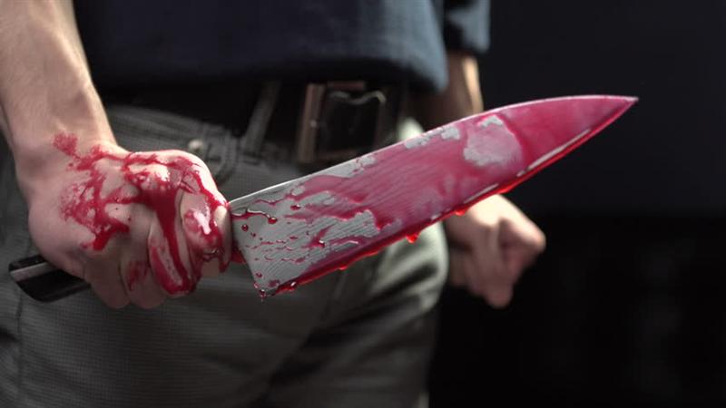 SCENE HORROR LA CLUJ. Şi-a tăiat soţia cu cuţitul. Când a sosit poliţia, s-a înjungiat în abdomen
