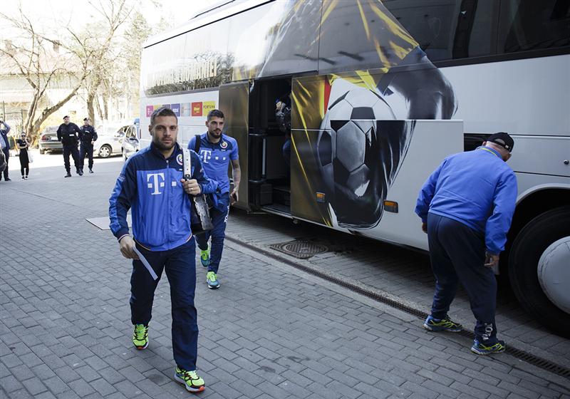ROMÂNIA - DANEMARCA. Naționala a ajuns la Cluj