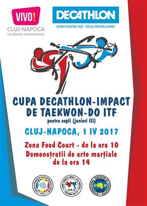 Cupa Decathlon-Impact de Taekwon-do ITF la VIVO! Cluj-Napoca (P)
