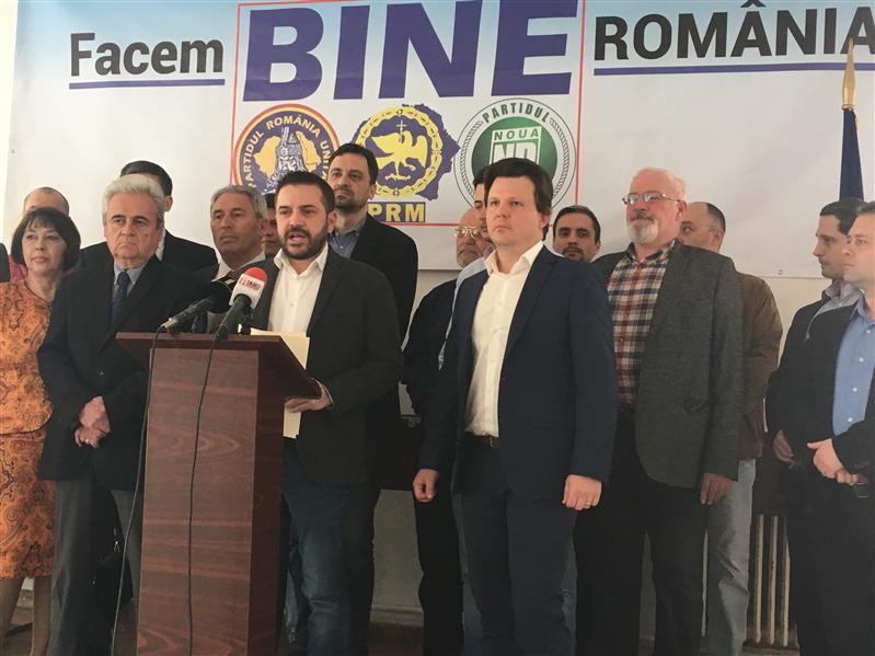 Naţionaliştii strâng rândurile. PRU, PRM şi PND vor constitui alianţa 
