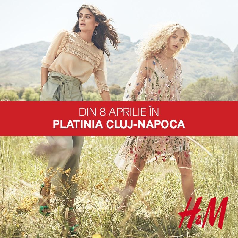 H&M deschide în 8 aprilie al 53-lea magazin din România, la Cluj-Napoca (P)