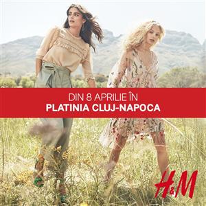 H&M deschide în 8 aprilie al 53-lea magazin din România, la Cluj-Napoca (P)