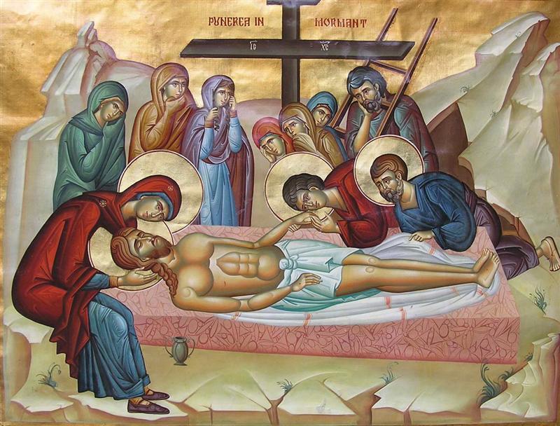 Sfânta şi Marea Sâmbătă - îngroparea Mântuitorului și pogorârea la iad