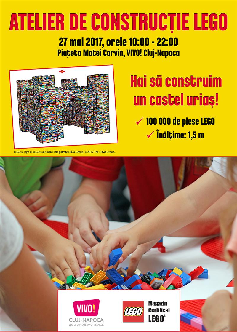 Atelier de construcție LEGO® la VIVO! Cluj-Napoca (P)