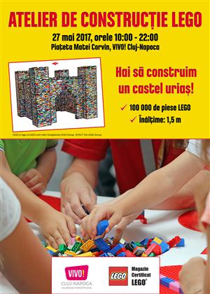 Atelier de construcție LEGO® la VIVO! Cluj-Napoca (P)