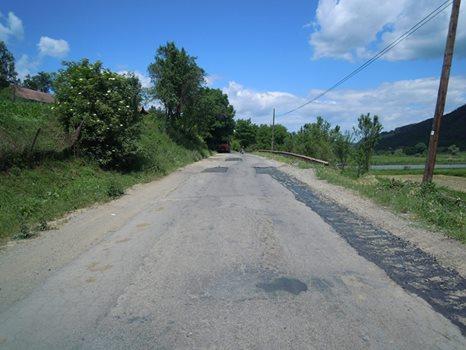 Drumul Fizeşu Gherlii–Sucutard a intrat în reparații FOTO