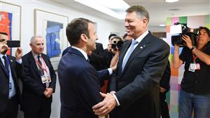 Iohannis s-a întâlnit cu Macron. Preşedintele României: L-am asigurat că ţara este stabilă