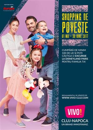 Loteria publicitară Shopping de poveste la VIVO! Cluj-Napoca se apropie de final (P)