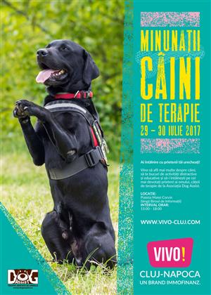 Minunaţii câini de terapie vin la VIVO! Cluj-Napoca (P)
