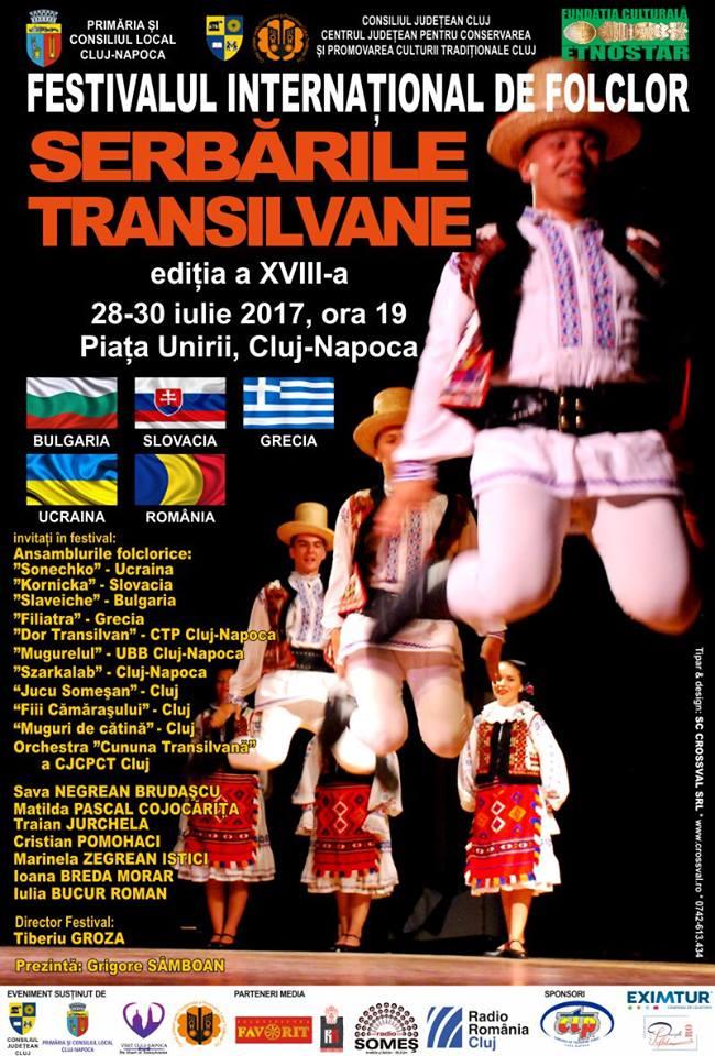 Festival de folclor, în weekend, în centrul Clujului. VEZI lista invitaţilor 