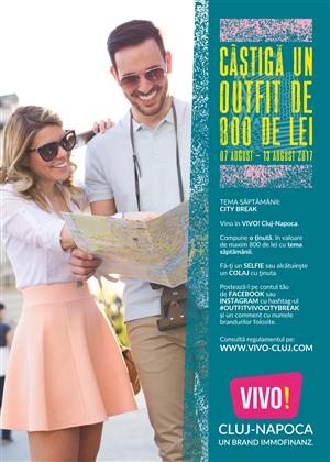 Câştigă o ţinută în valoare de 800 lei la VIVO! Cluj-Napoca! (P)