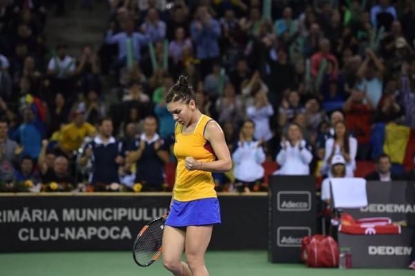Simona Halep - Caroline Garcia, meci amânat pentru sâmbătă, de la ora 18.00