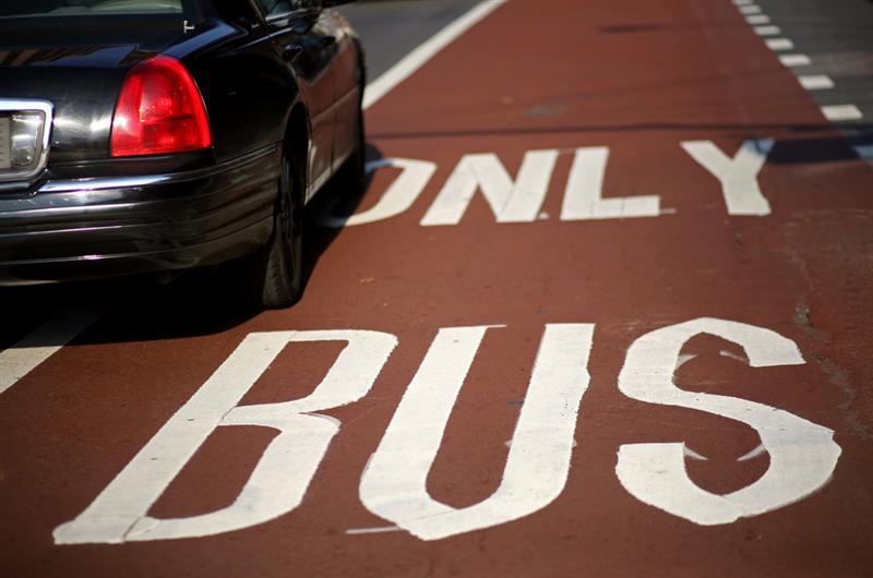 S-a deschis banda pentru autobuze din centrul Clujului + Modificările din intersecţii