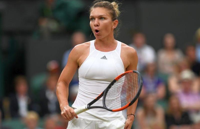 Reacţia Simonei Halep în faţa Şarapovei: 